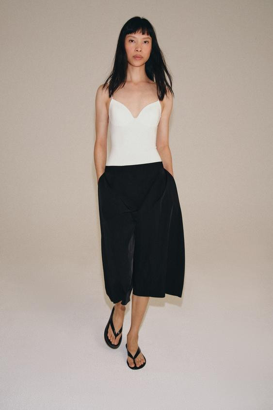 SWEETHEART NECKLINE BODYSUIT | Zara Canada