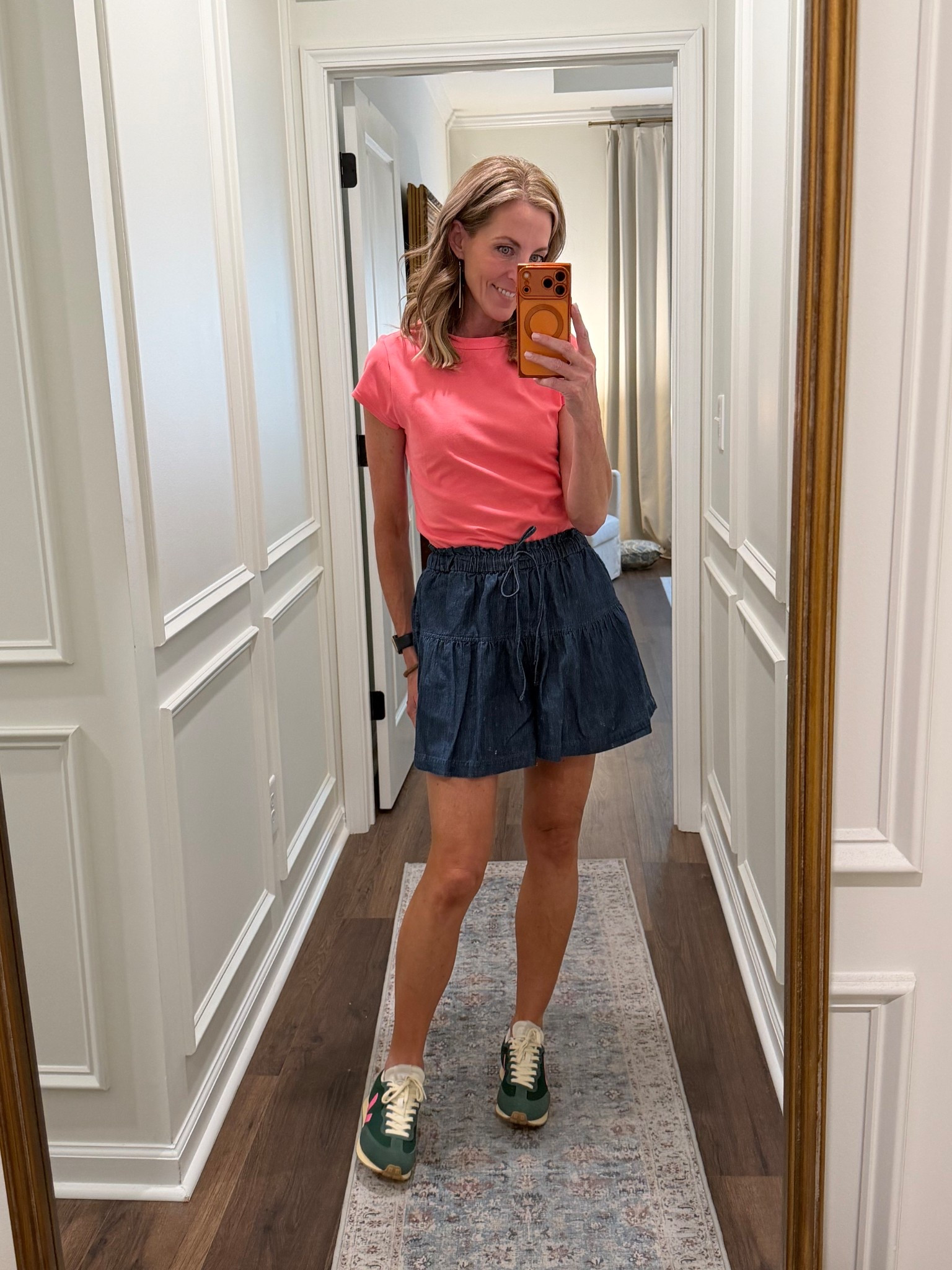 Brand new under $30 shorts that just hit the Walmart website. They are so cute and almost look like a skirt. I am wearing the size extra small. I think these will be perfect for Summer… They have pockets a drawstring waste…. And go with all of our favorite tops.

#LTKgrwm #LTKMothersDay #LTKootd