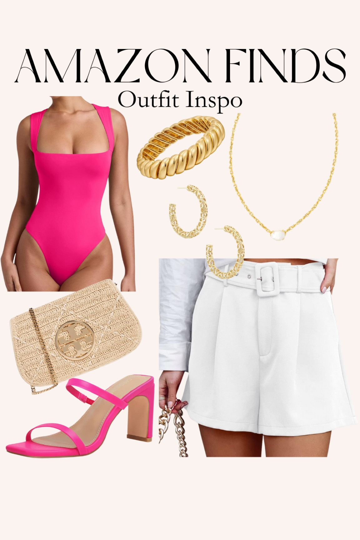 Amazon outfit inspo
Amazon outfit ideas
Pink outfits
Pink outfit ideas from Amazon
Hot pink outfit
Cute outfit
Summer fit
Summer outfit ideas
Tory Burch bag
Cute jewelry
Bangle bracelet 

#LTKitbag #LTKshoecrush #LTKstyletip