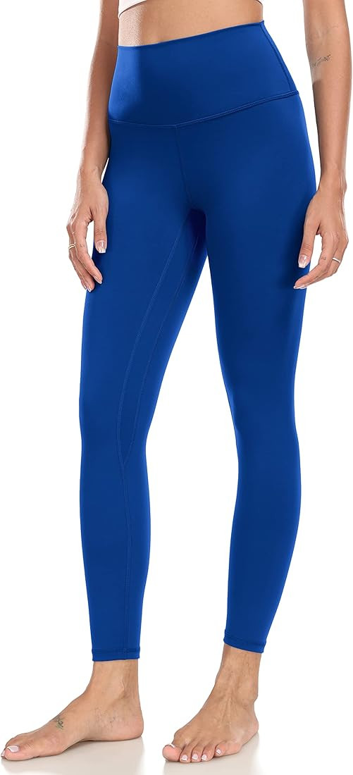 Colorfulkoala Women's High Waisted Tummy Control Workout Leggings 7/8 Length Ultra Soft Yoga Pants | Amazon (US)