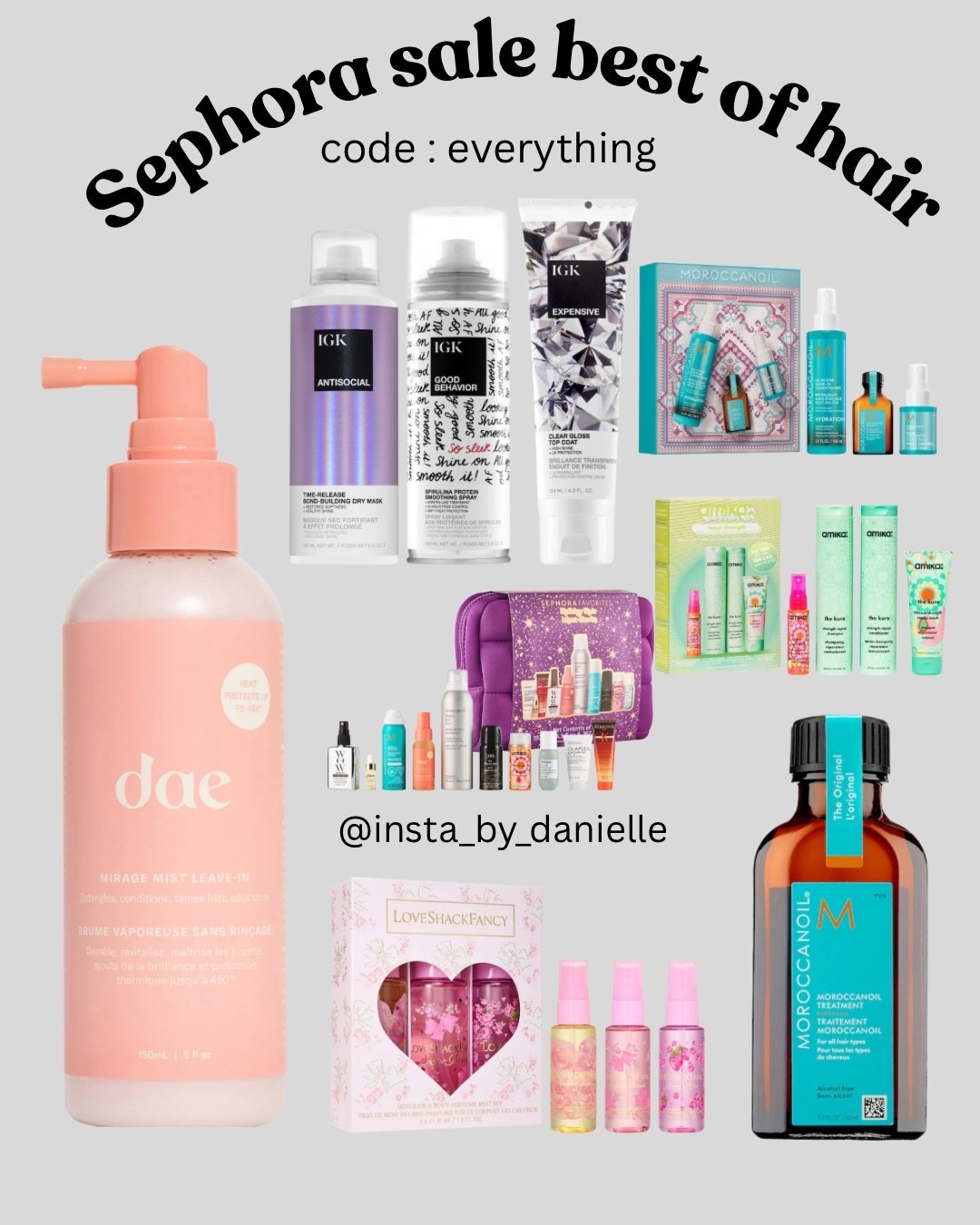 Sephora sale best of hair 

#LTKSaleAlert #LTKHoliday #LTKFindsUnder100