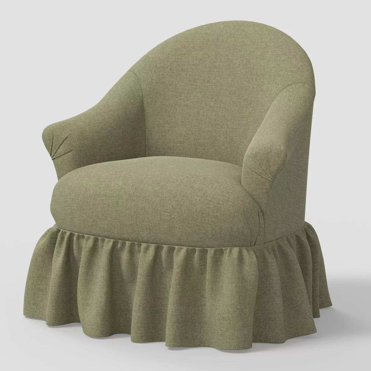 Ruffle Skirt Accent Chair with Swivel - Threshold™ designed with Studio McGee | Target