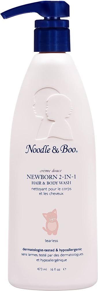 Noodle & Boo 2-in-1 Newborn Hair & Body Wash for Baby, Tear Free and Hypoallergenic | Amazon (US)