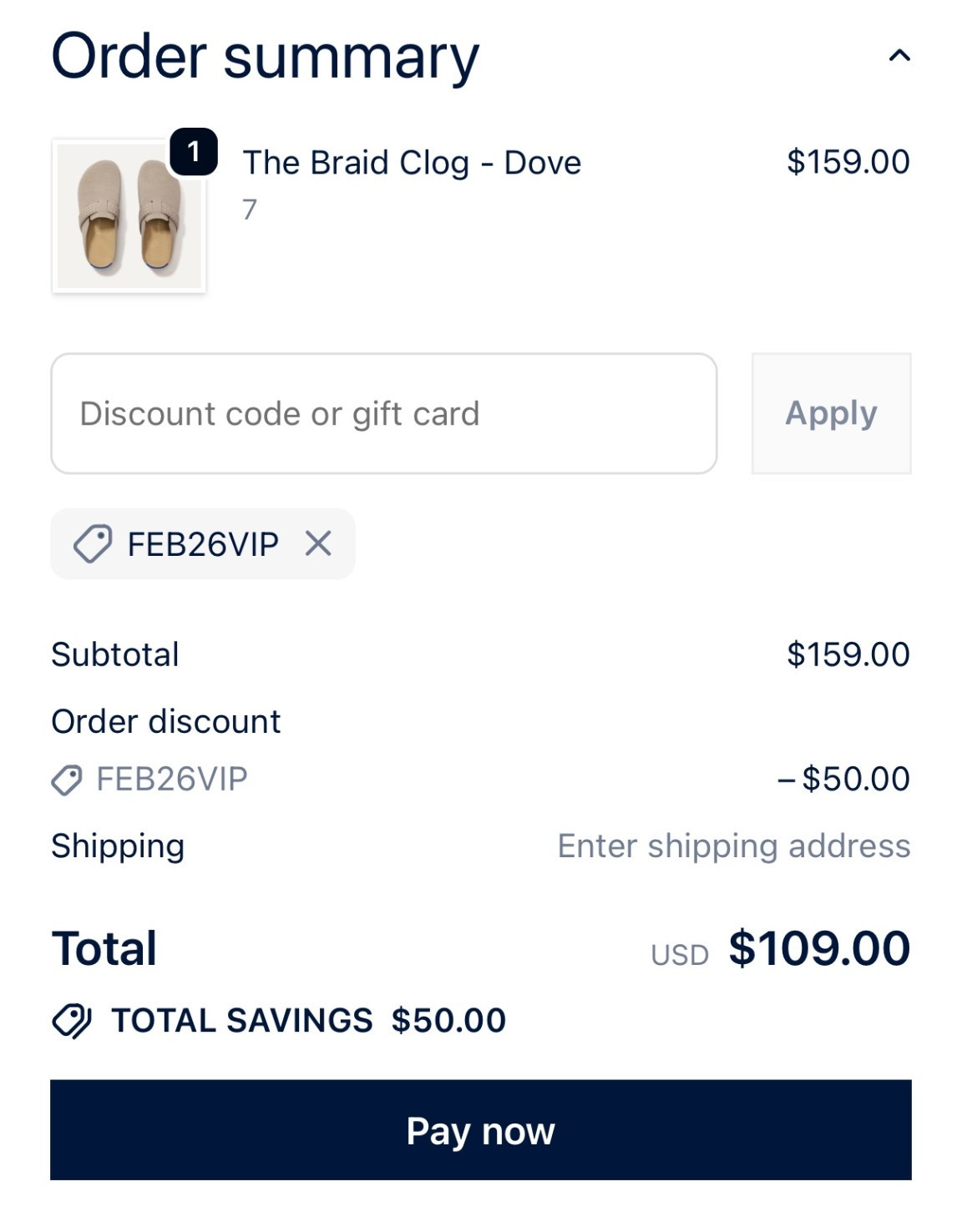 Incredible deal on Rothy’s! These clogs are my most worn shoes at the winter. We both have a pair and love them. This works on the braided clog and the casual clog. Use code FEB26VIP for $50 off!