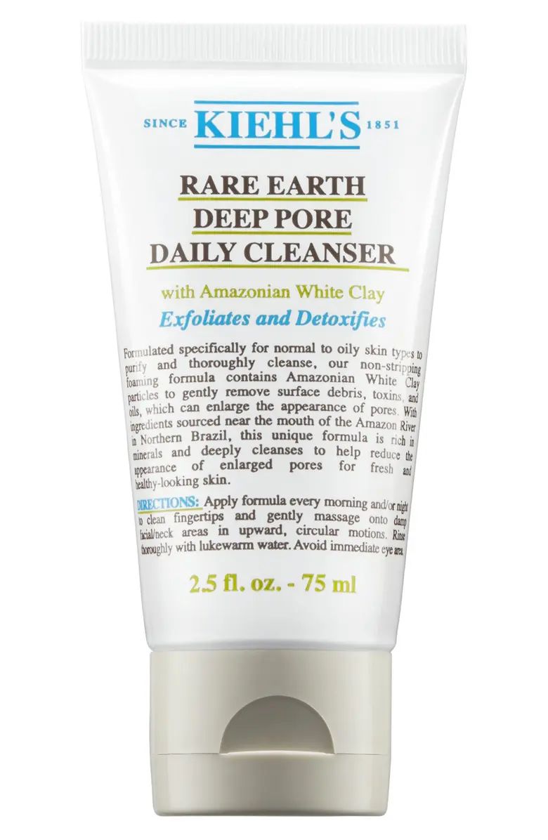 KIEHLS Rare Earth Deep Pore Daily Cleanser 2.5 oz. | Nordstromrack | Nordstrom Rack