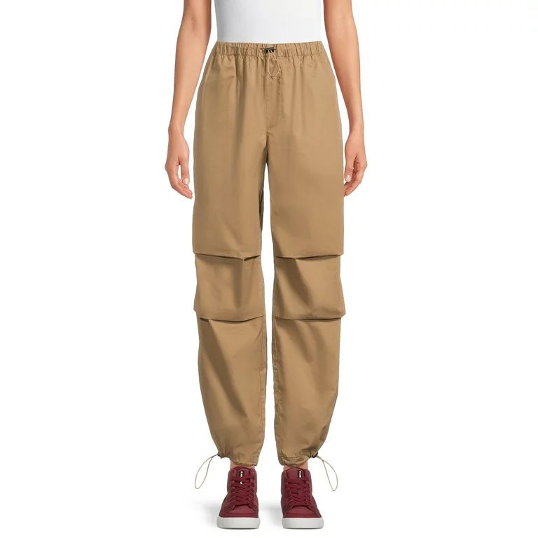 No Boundaries Juniors Parachute Pants, 30” Inseam, Sizes XS-3XL | Walmart (US)
