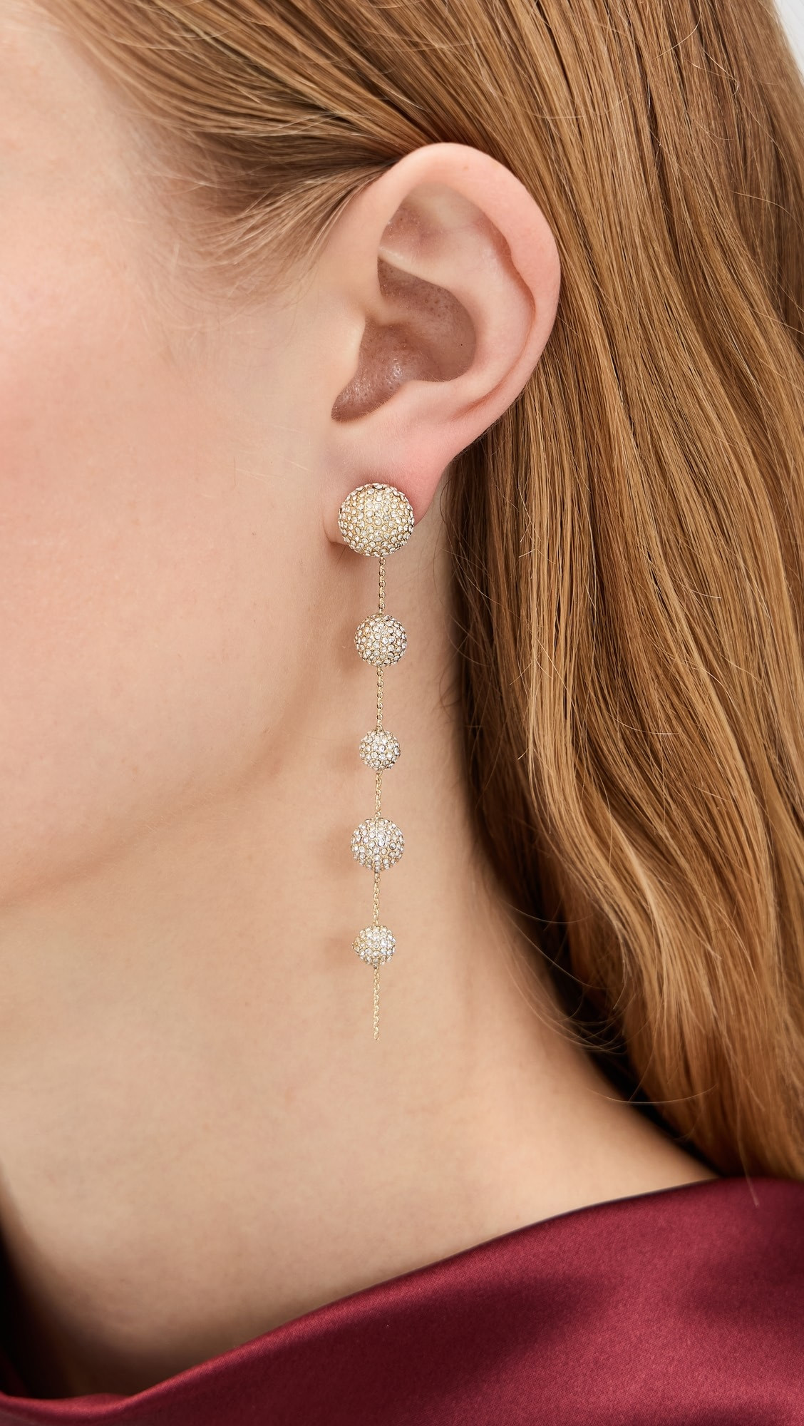 Pave Blair Drop Earrings | Shopbop