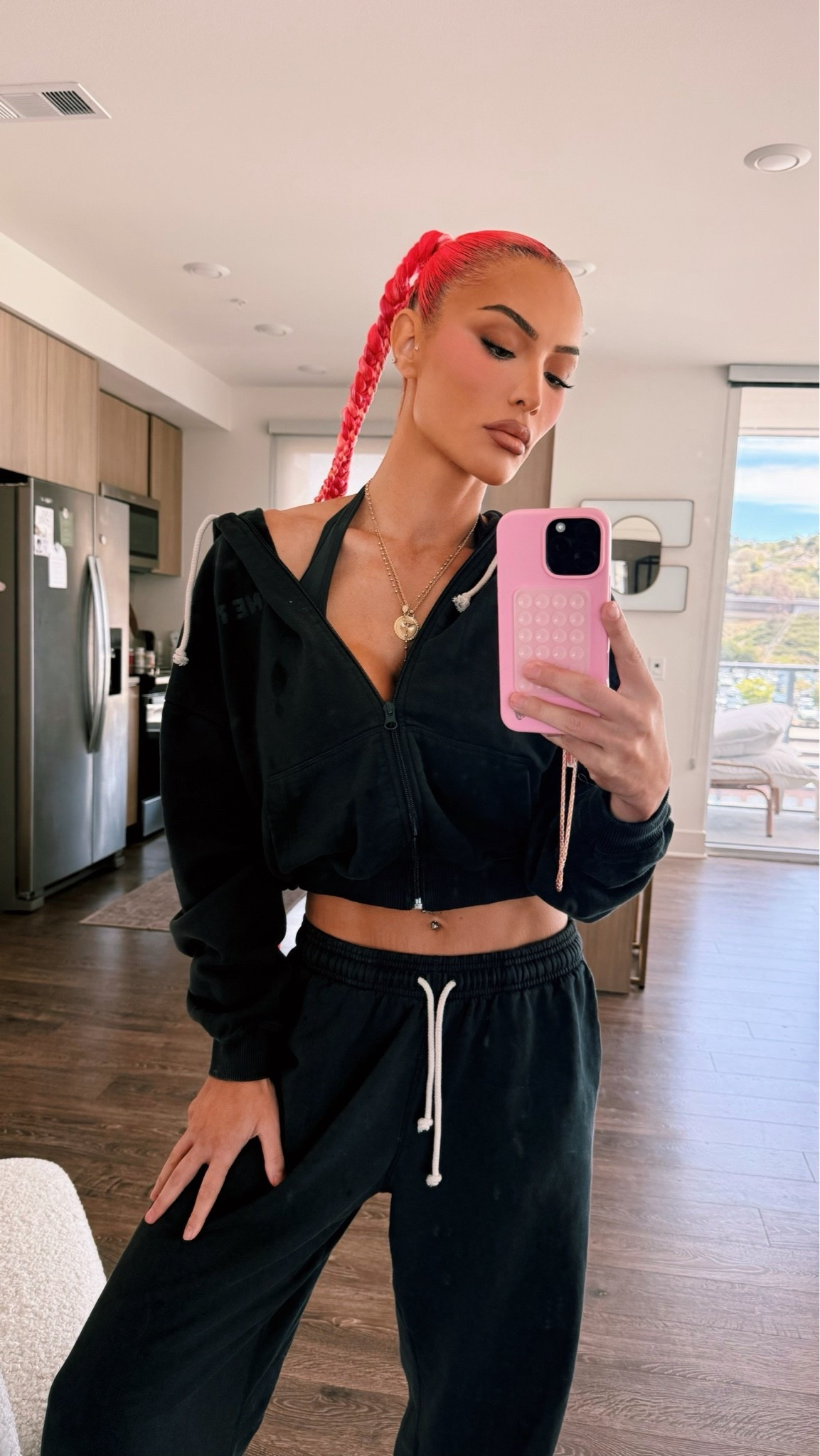 Im obsessed with sweat suits at the moment💅🏽🙏🏽 

I’m wearing a small top and XS bottoms!

#LTKootd #LTKActive #LTKU