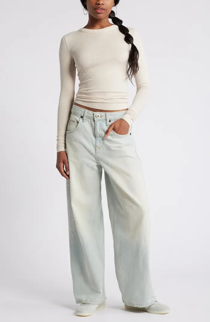 Ribbed Long Sleeve T-Shirt | Nordstrom