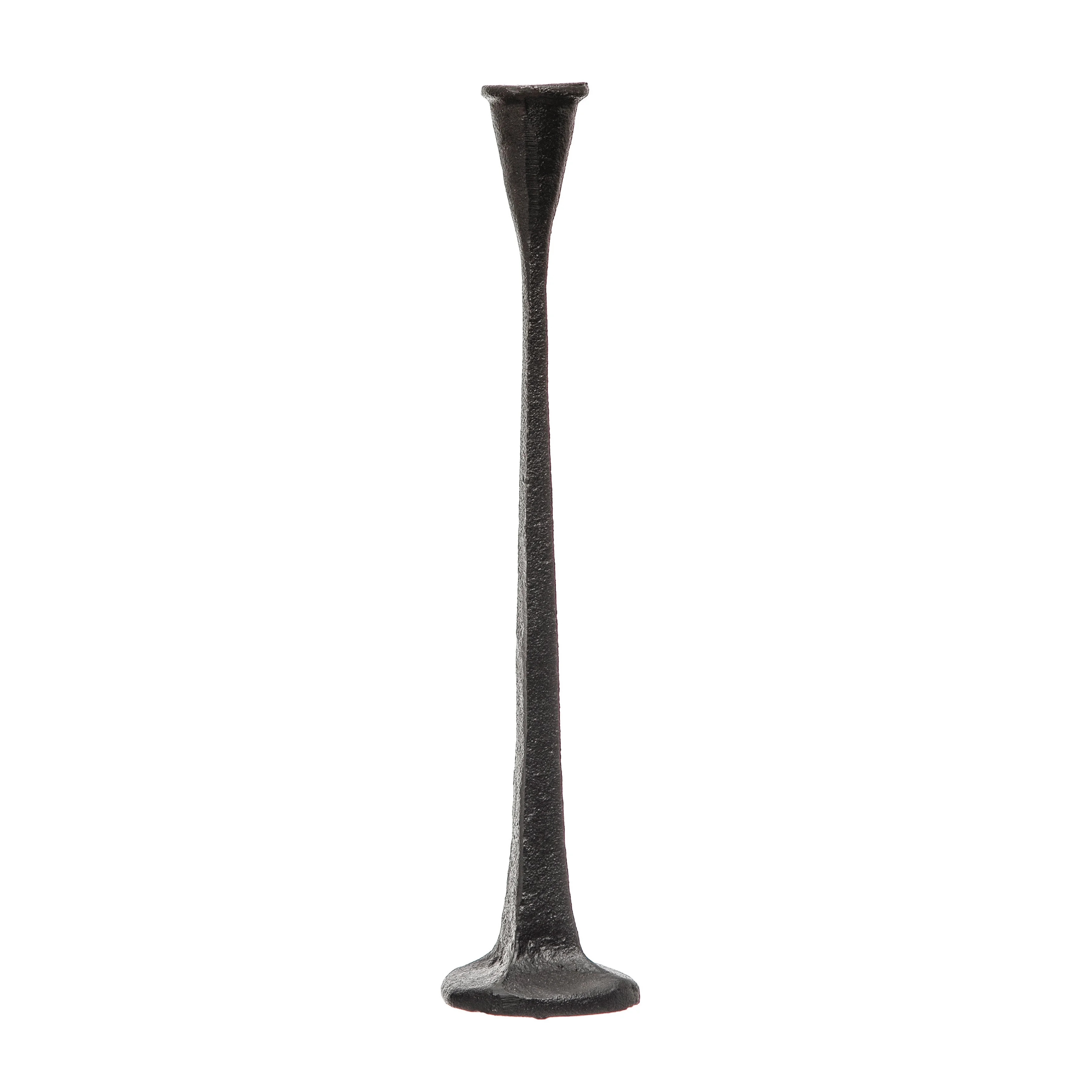 Creative Co-Op Cast Iron Taper Holder, Black | Walmart (US)