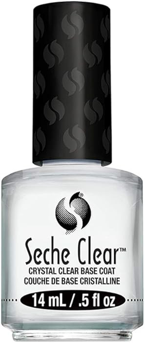 Seche Clear Base Coat .5 oz. No Formaldehyde & No Toluene | Amazon (US)