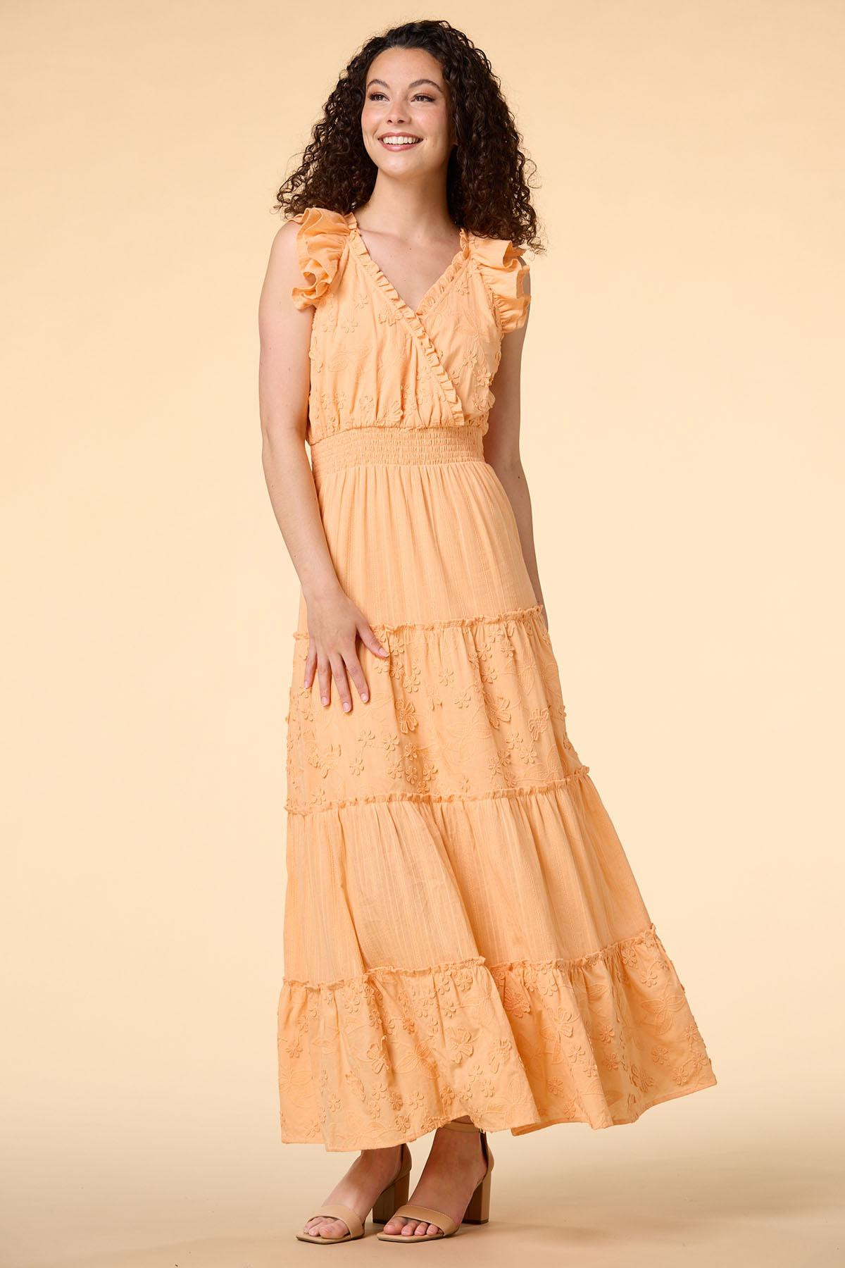 wild wallflowers maxi dress | Versona