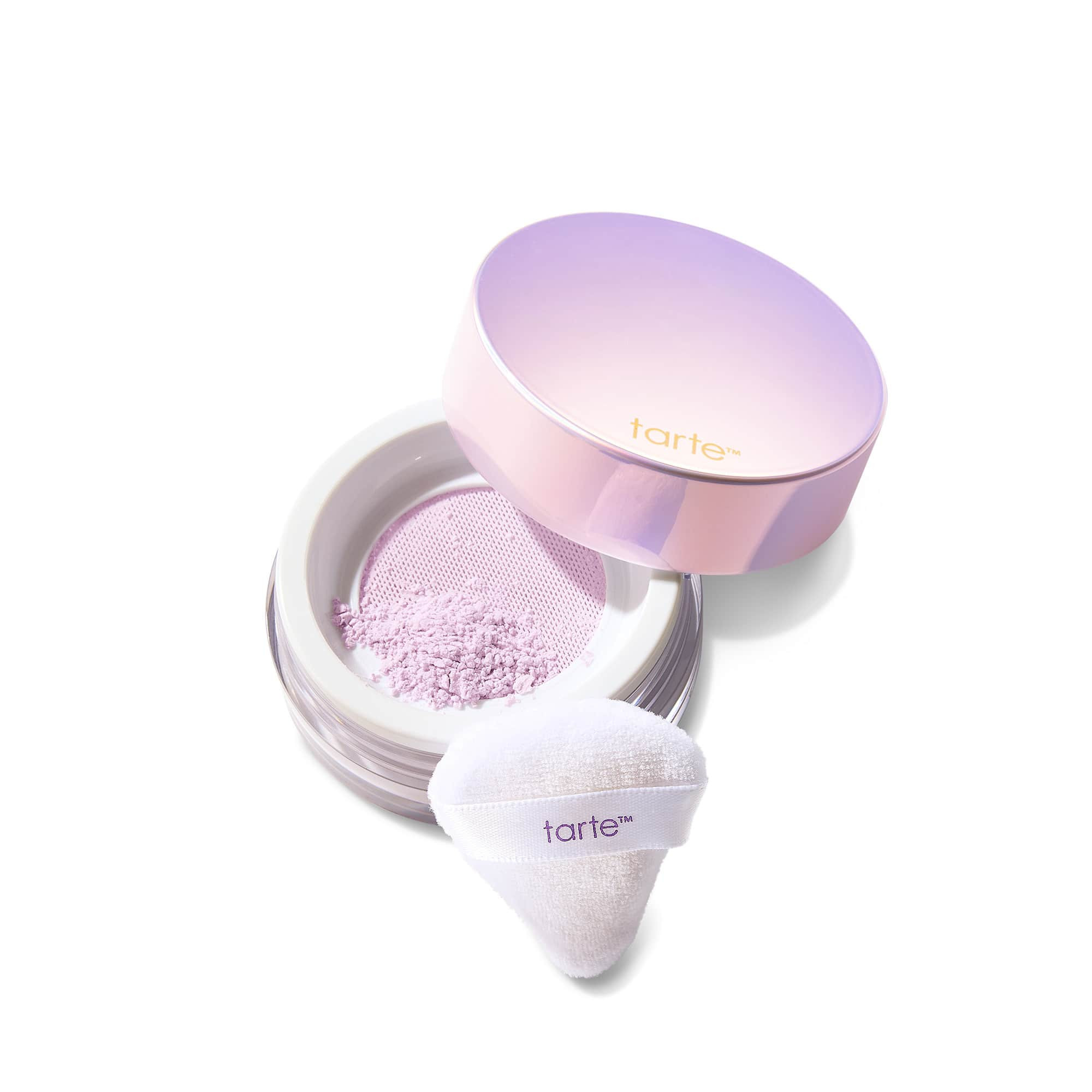 creaseless setting & brightening powder - lavender | tarte cosmetics (Global)