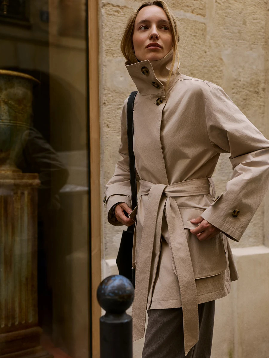 Celina Light Belted Jacket | Women's Belted Jacket | Varley UK | Varley UK