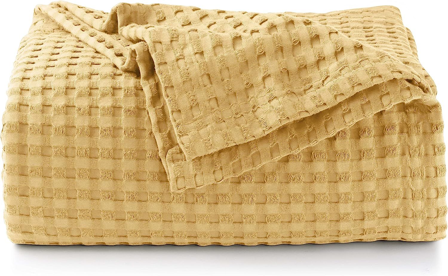 Utopia Bedding 100% Cotton Waffle Weave Blanket [Queen Size] - Luxury Breathable Skin - Friendly ... | Amazon (US)