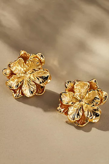 Floral Stud Earrings | Anthropologie (US)