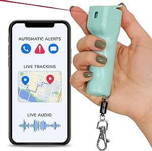 Plegium Smart Mini Pepper Spray: Ultimate Self-Defense with GPS, Alerts, and Dye Marking - Your 3... | Amazon (US)
