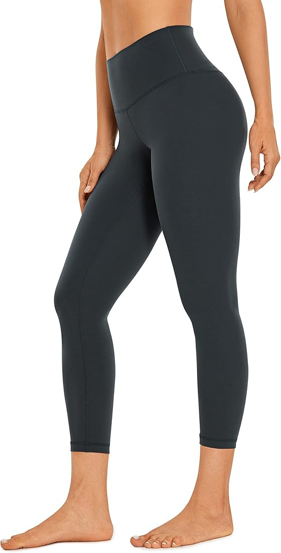 CRZ YOGA Butterluxe High Waisted Capris Workout Leggings for Women 23'' - Lounge Leggings Buttery... | Amazon (US)
