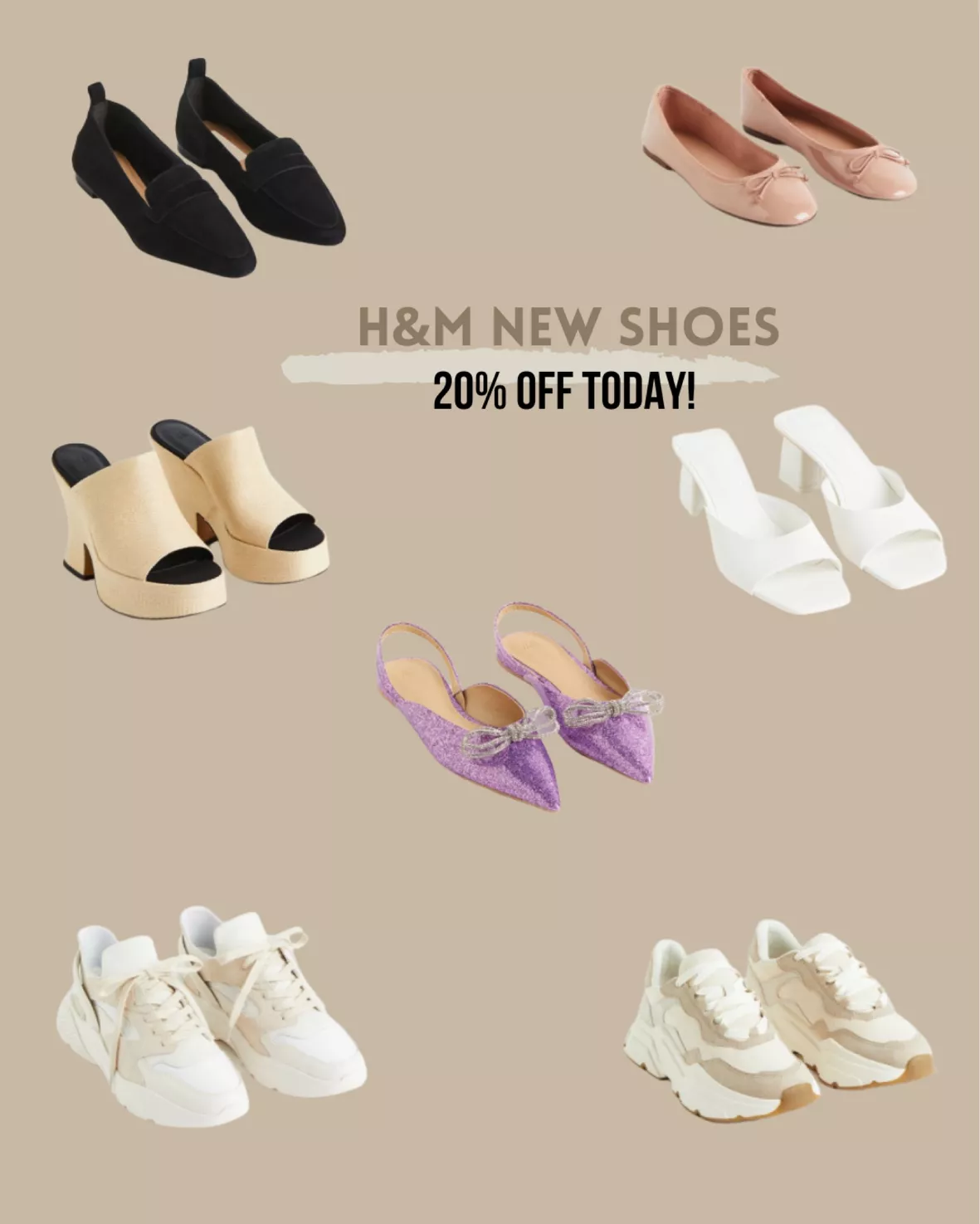 H&M Chunky Fashion Sneakers