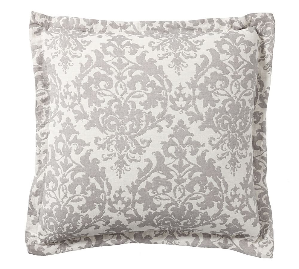 Jacquard Medallion Cotton/Linen Shams | Pottery Barn (US)