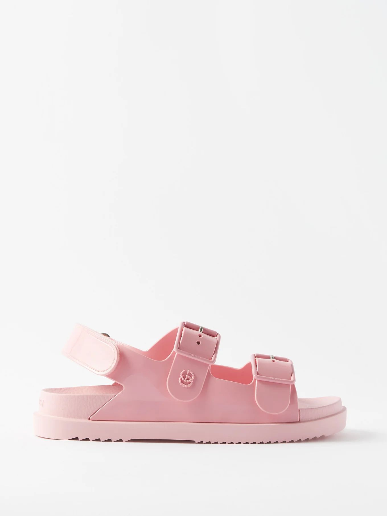 GG buckled rubber sandals | Matches (UK)