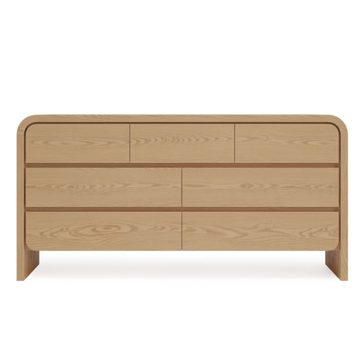 Elora Seven Drawer Dresser In Timber | Wayfair North America
