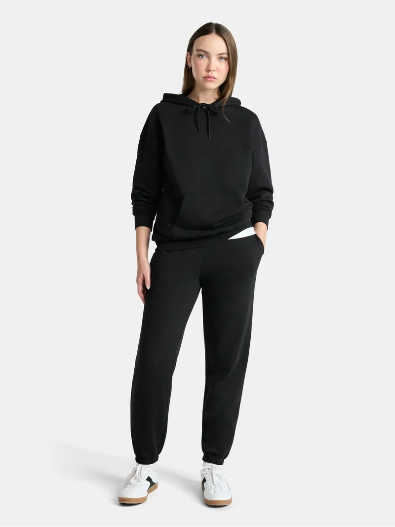 No Boundaries Soft Fleece Joggers, 29'' Inseam, Women's XXS-4X | Walmart (US)