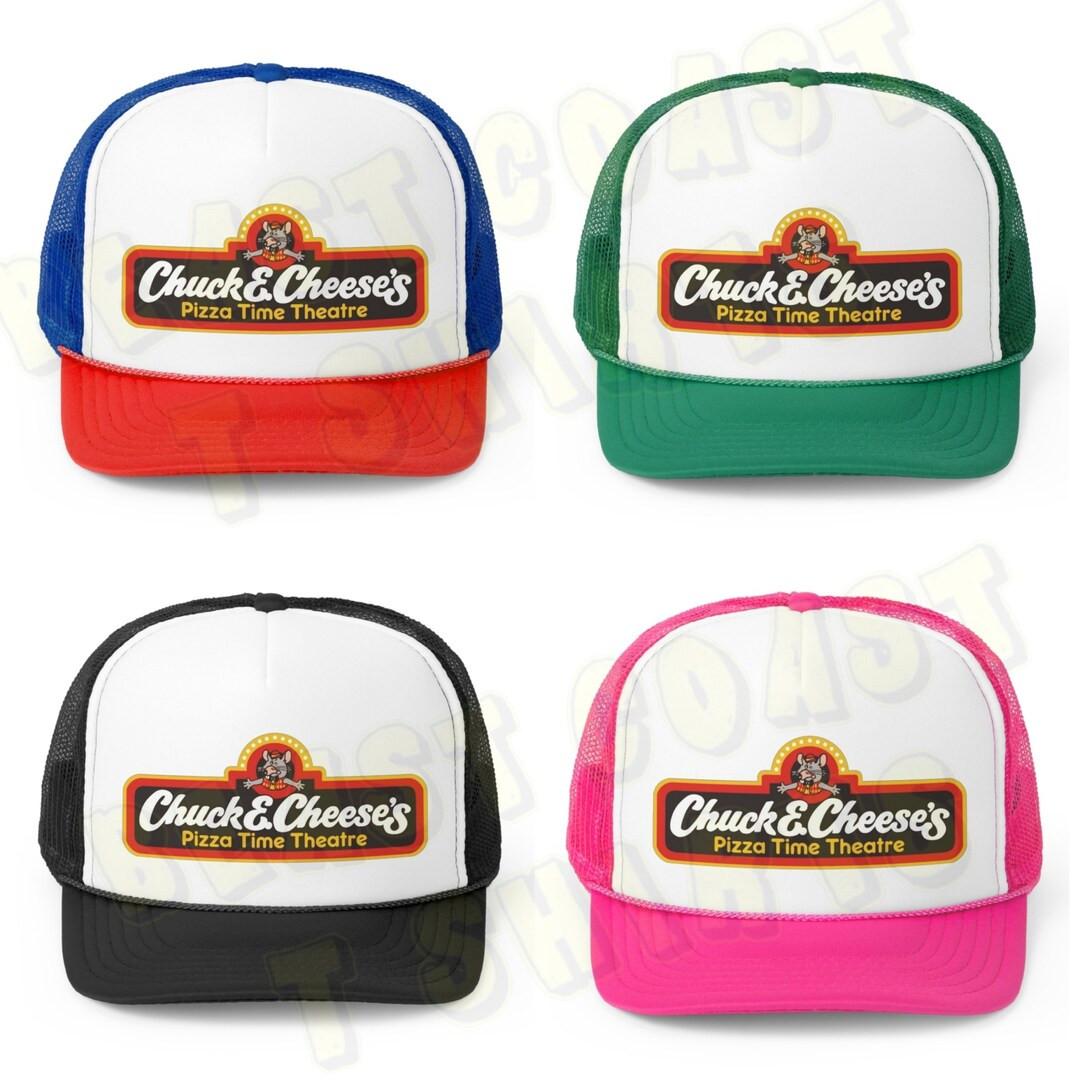 Chuck E Cheese's Pizza Time Theatre Trucker Caps - Etsy | Etsy (US)