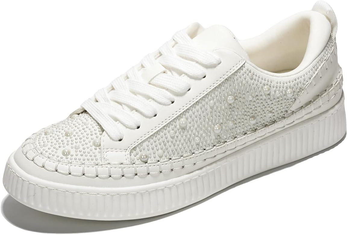 Project Cloud Sneakers for Women - Memory Foam Shoes for Women & Women's Fashion Sneakers, Lace-U... | Amazon (US)