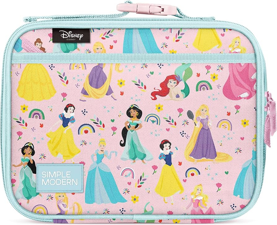 Simple Modern Disney Princess Kids Lunch Box & Insulated School Lunch Bag | Amazon (US)