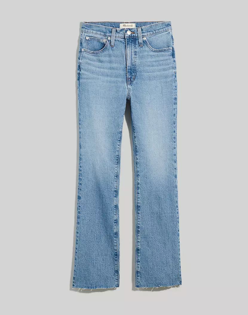 Cali Demi-Boot Jeans in Enmore Wash: Raw-Hem Edition | Madewell