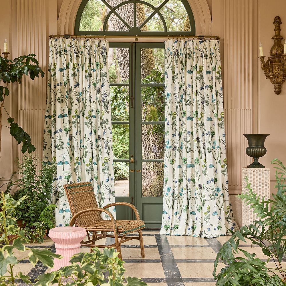 Florentina Scalamandré Pinch Pleat Curtain | GreenRow