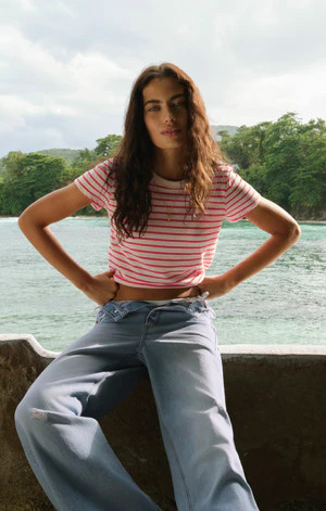 Tatiana Embroidered Cropped Top | Z Supply