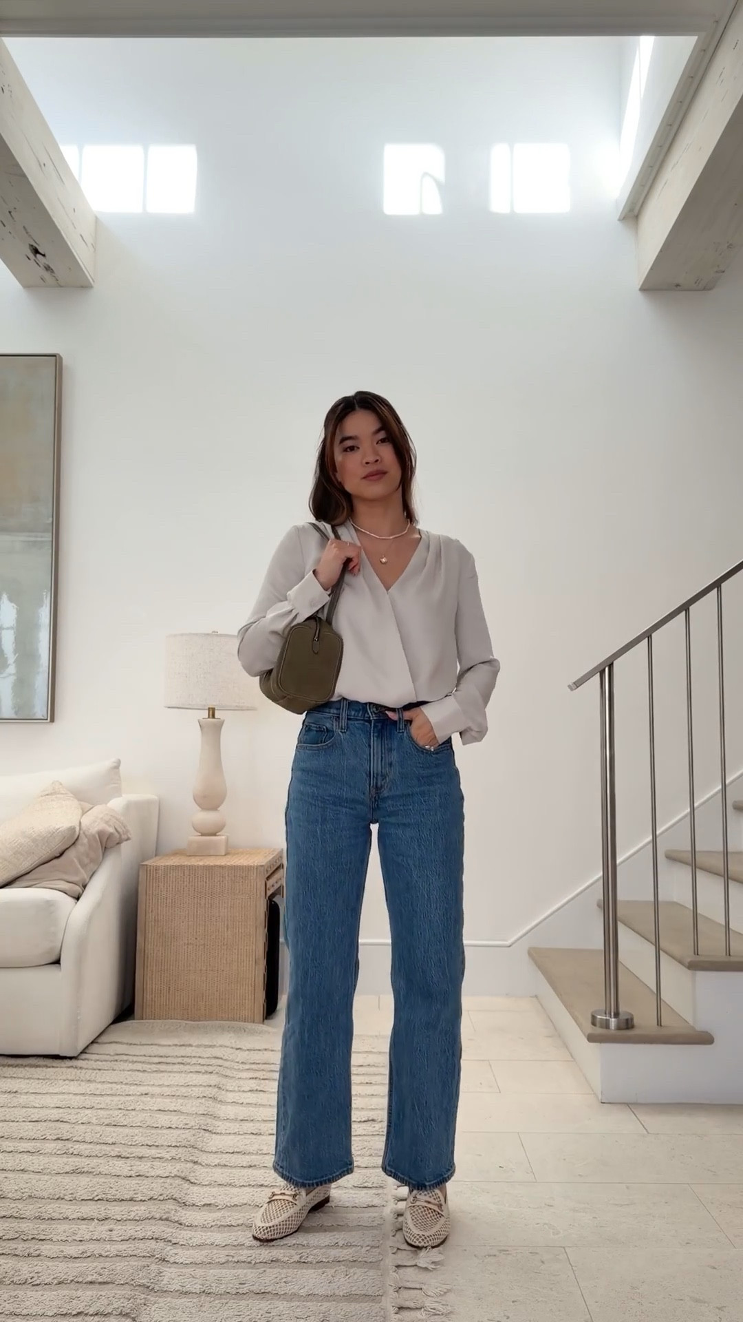 Sizing info:
•Top size XS
•Jeans size 23 Extra Short in Medium wash

petite fashion, get dressed with me, outfit inspiration, ootd, nashville outfit, Nashville influencer, petite style, vacation style, casual outfits, mom style, petite pants, spring outfits, spring outfit info, spring pants, spring outfit idea, spring top, spring bag, spring sweater, spring shoes, spring jeans 
 
@Aritzia 
 @abercrombie 

#LTKootd #LTKmomlife #LTKPetite