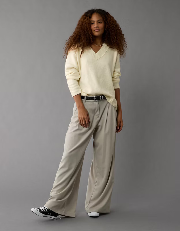 AE Whoa So Soft V-Neck Sweater | American Eagle Outfitters (US & CA)