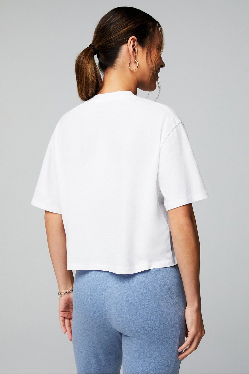 100% Cotton Boxy Tee | Fabletics