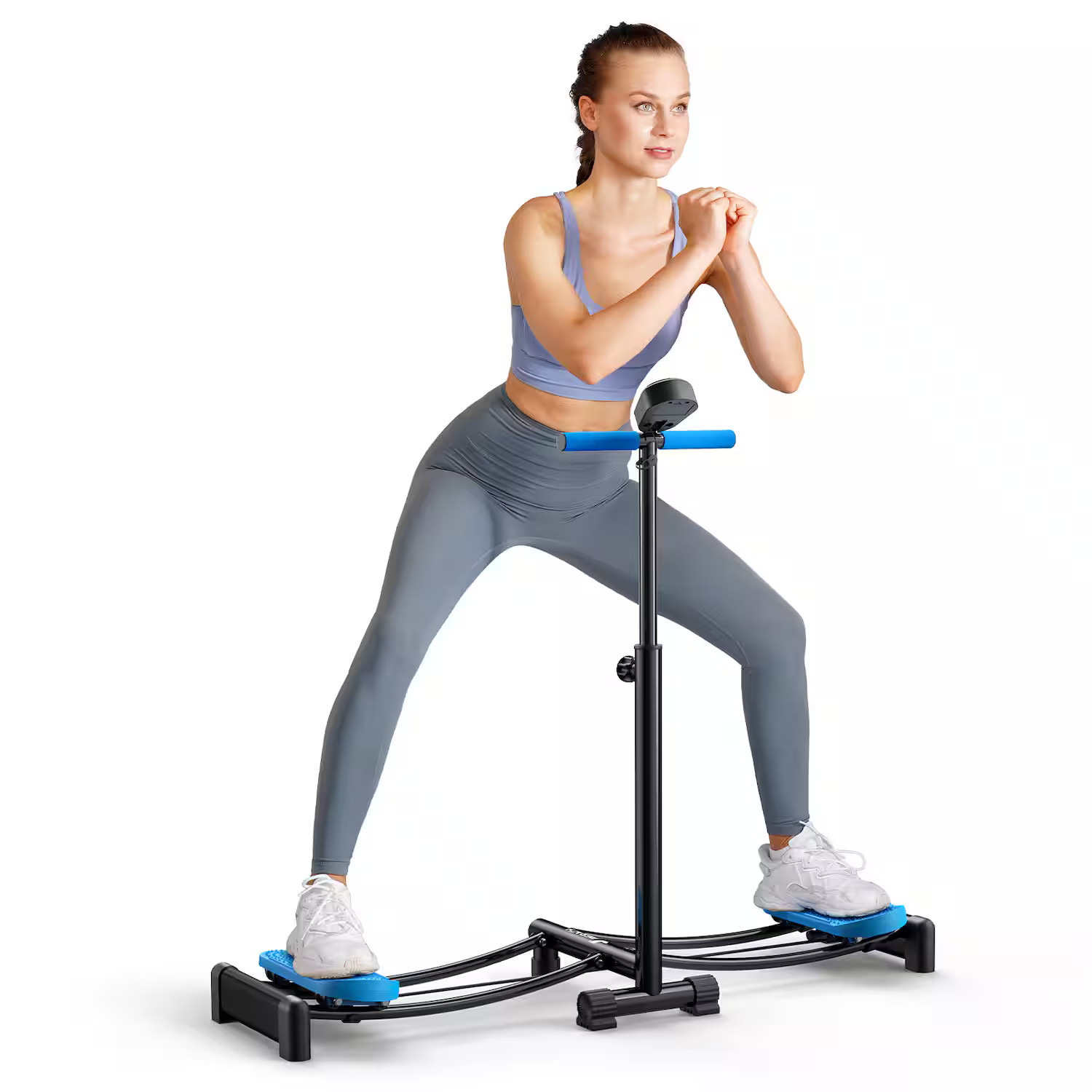 MERACH - SKI Machine Exercise Trainer Cardio Fitness Equipment Full Body Workout - Black | Best Buy U.S.