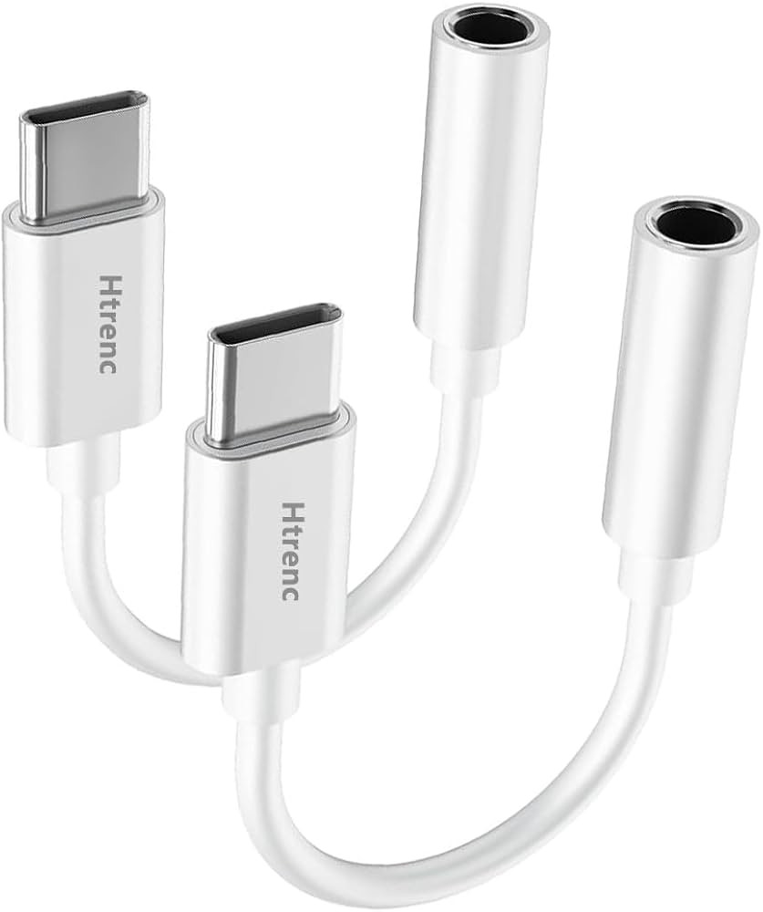 USB C to 3.5mm Headphone Jack Adapter for iPhone 15/15 Pro/Pro Max/Plus, Type C Aux Dongle Cable ... | Amazon (US)