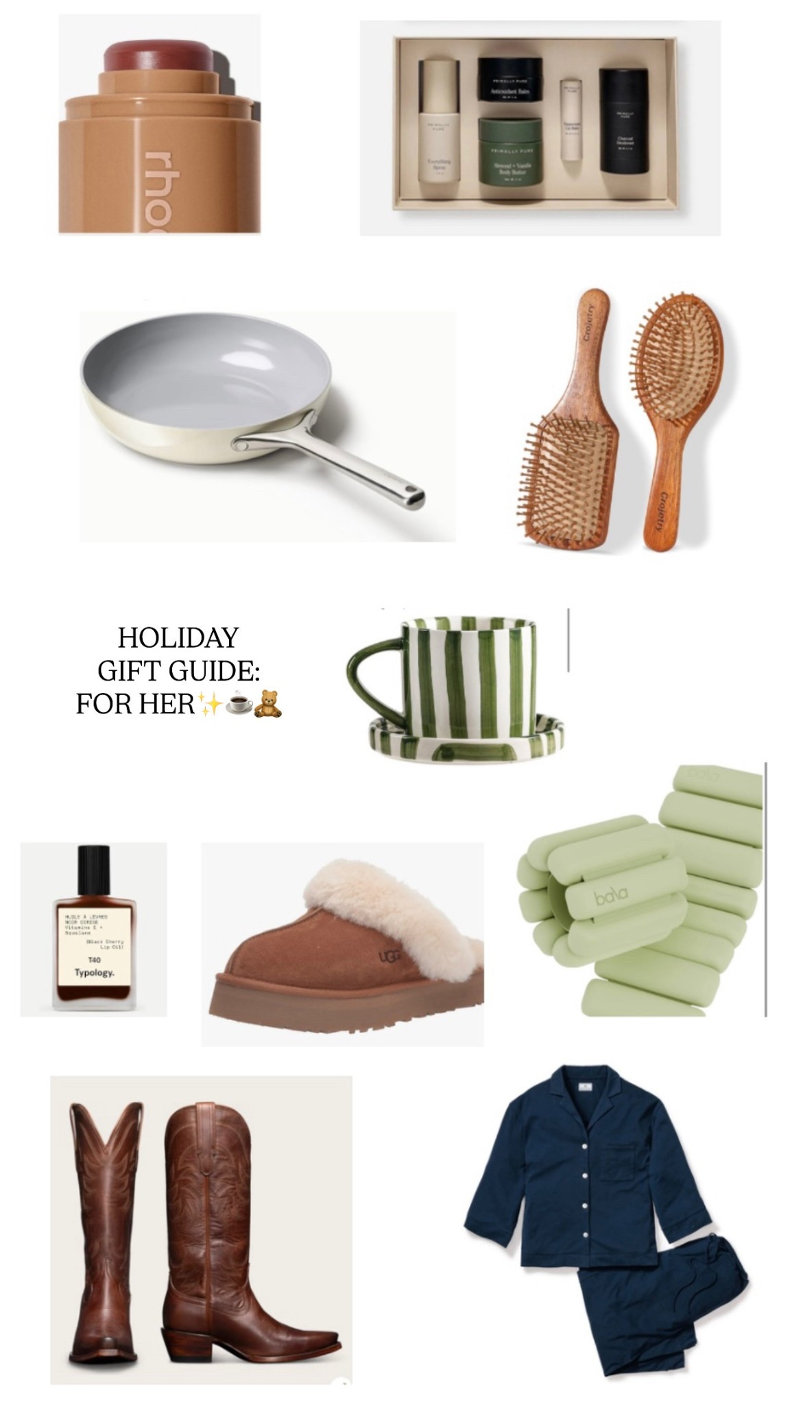 some of my favorite gift ideas for the holiday season!!! clean beauty, closet staples, kitchen & fitness essentials! what other gift lists do you want to see?!  #christmaswishlist #holidaygifts #giftinspo #wishlist 

#LTKGiftGuide #LTKBeauty #LTKHoliday