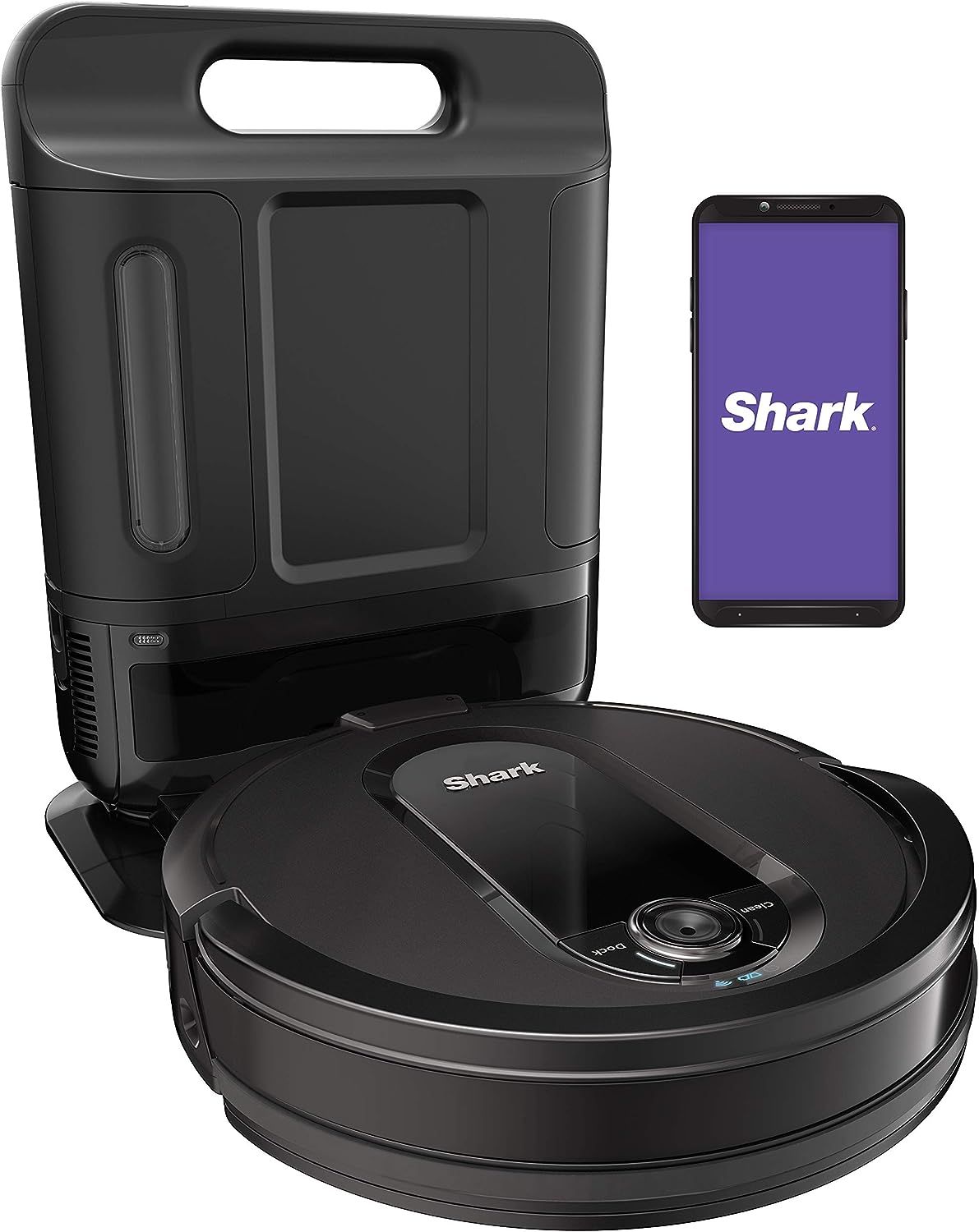 Shark AV1010AE IQ Robot Vacuum with XL Self-Empty Base, Multi-Surface Brushroll, Advanced Navigat... | Amazon (US)