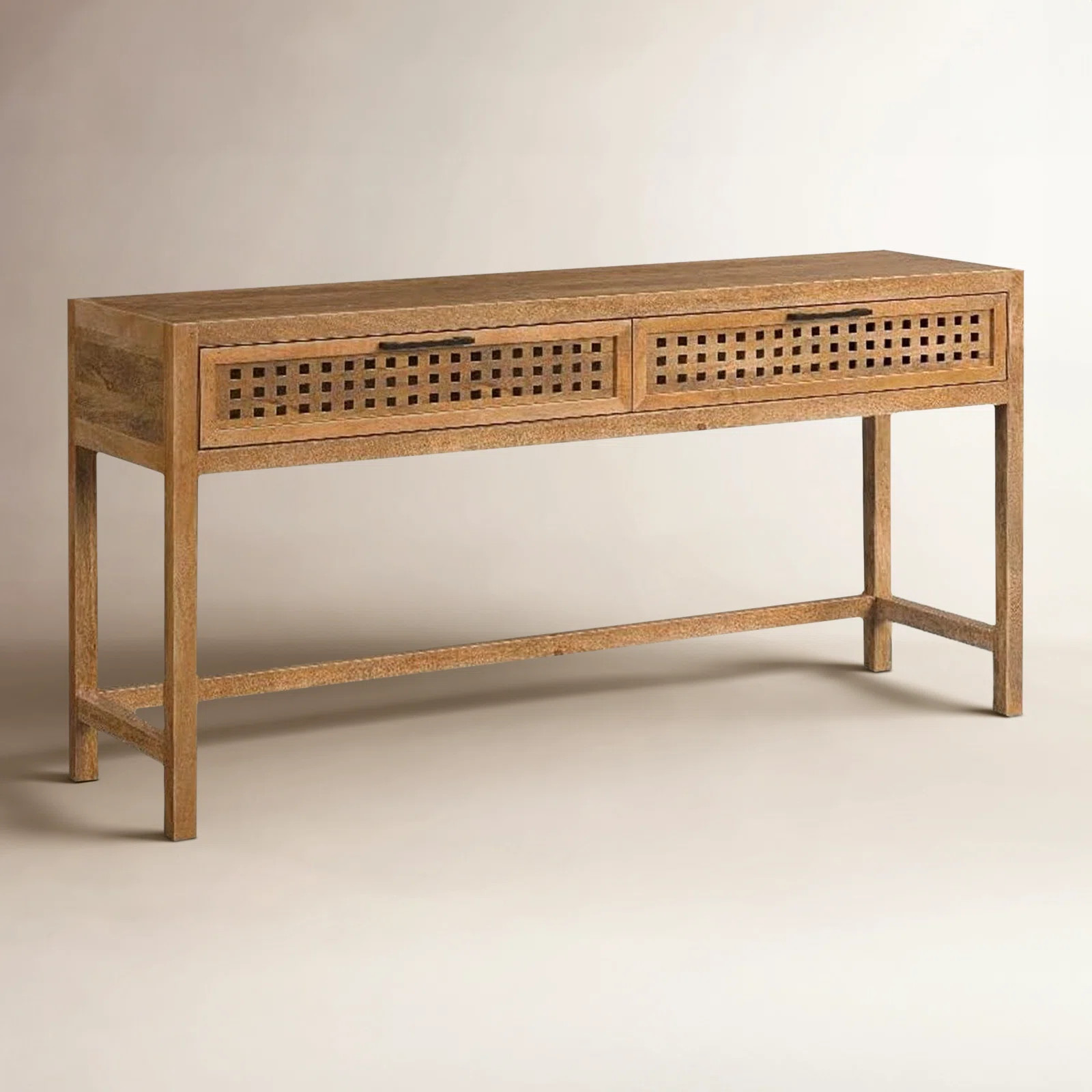 Pentak 60'' Solid Wood Console Table | Wayfair North America