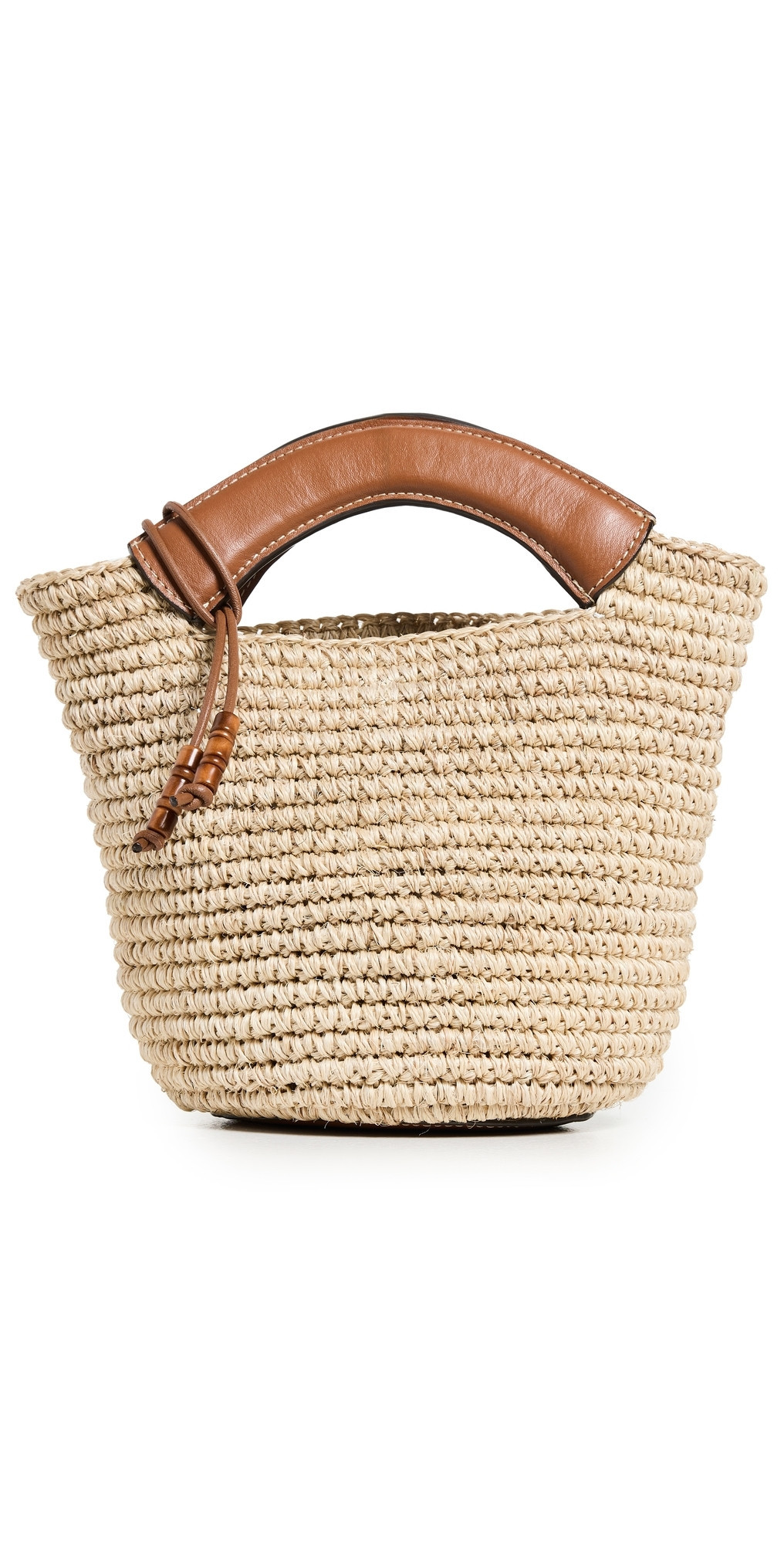 Hunting Season Mini Woven Shopper Tote Cognac One Size | Shopbop
