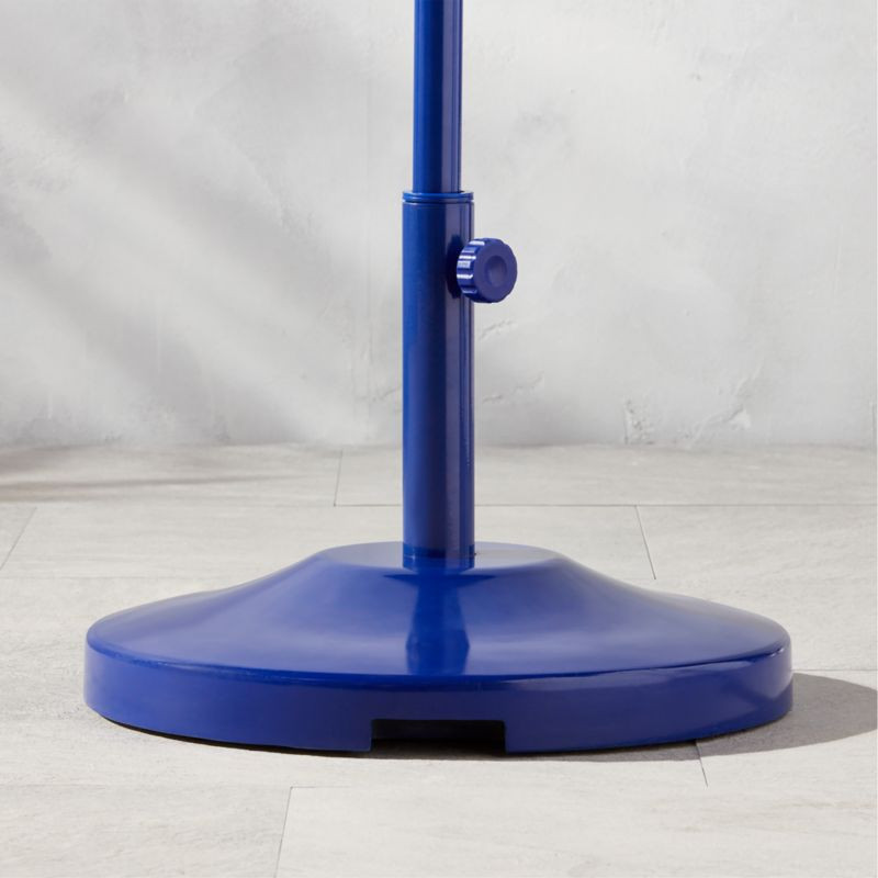 Cobalt Umbrella Base with Wheels | CB2 | CB2