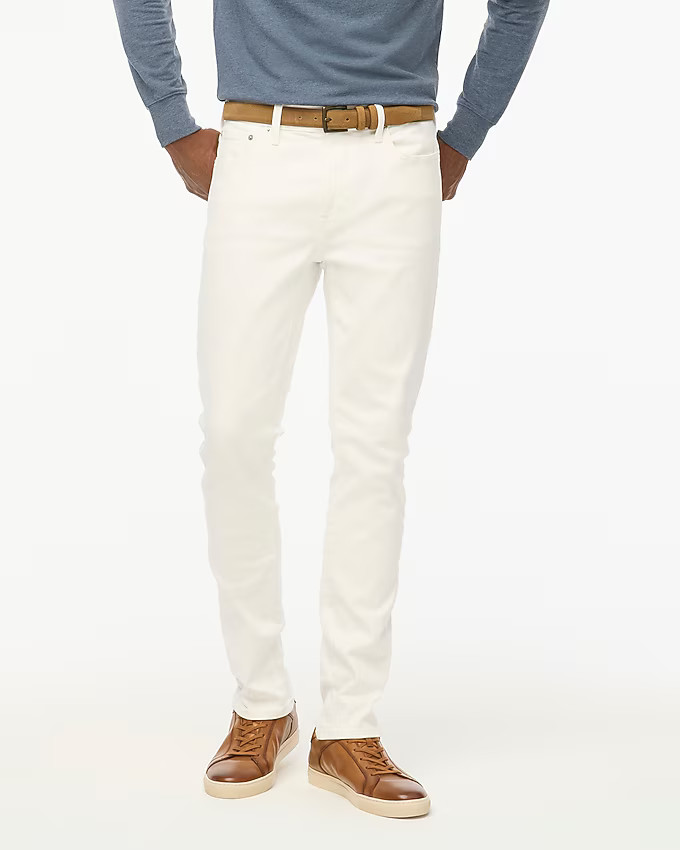 Slim-fit flex jean in white | J.Crew Factory