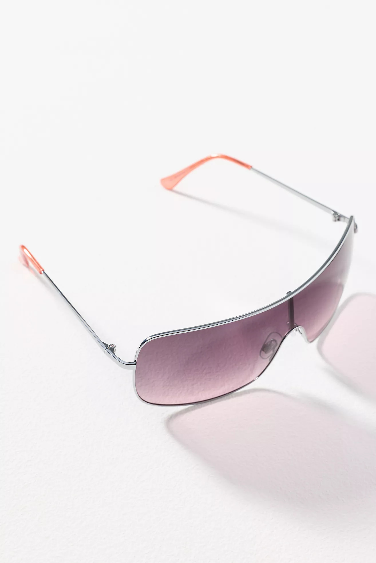 By Anthropologie Shield Aviator Sunglasses | Anthropologie (US)