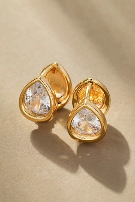 Dainty Teardrop Post Earrings | Anthropologie (US)