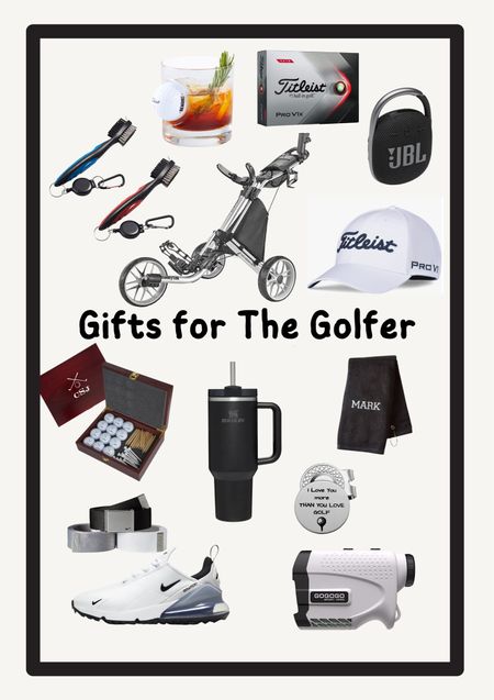 Gifts for the golfer. Christmas gift ideas for him. Golf lover gift guide. #giftguide #giftsforhim #ltkgiftguide #golf

#LTKHoliday #LTKmens #LTKGiftGuide