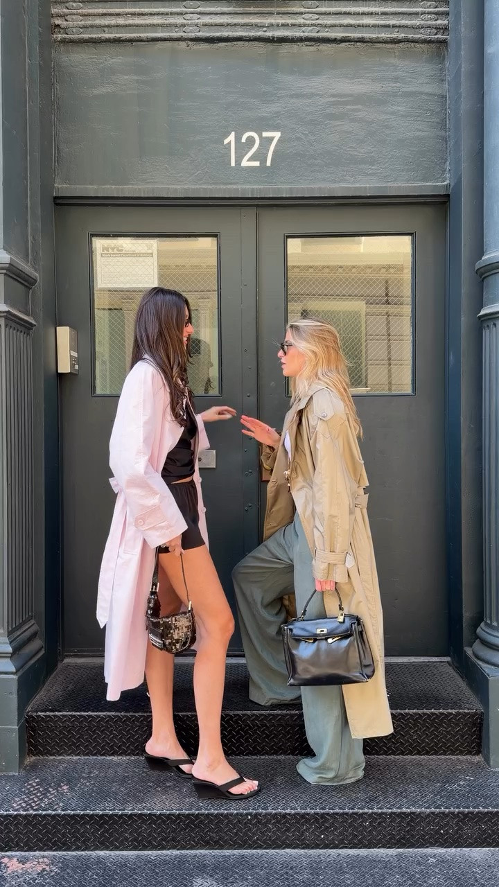 What we’re wearing in between spring & summer 💅🏽
