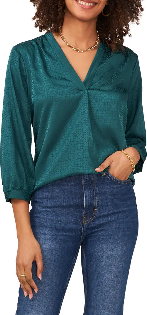 Jacquard Blouse | Nordstrom