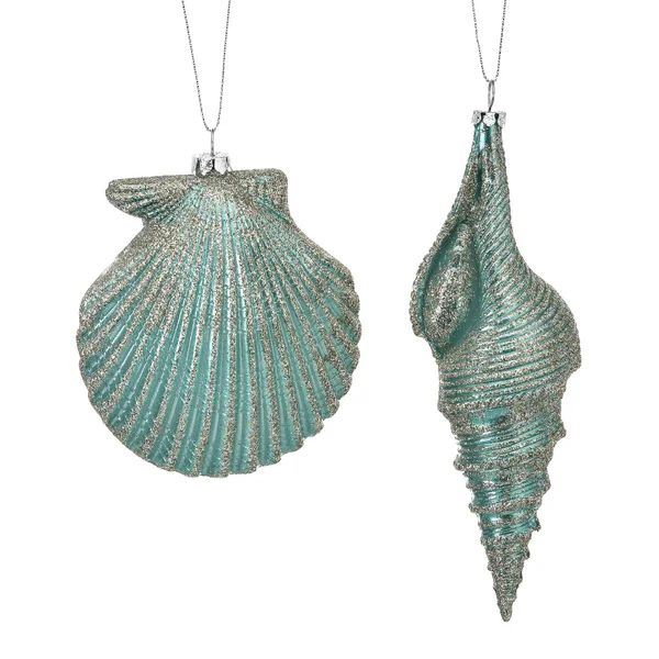 Seashell Animal Hanging Figurine Ornament | Wayfair North America